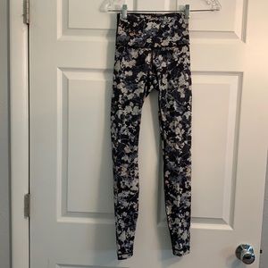 Lululemon floral leggings Size 2